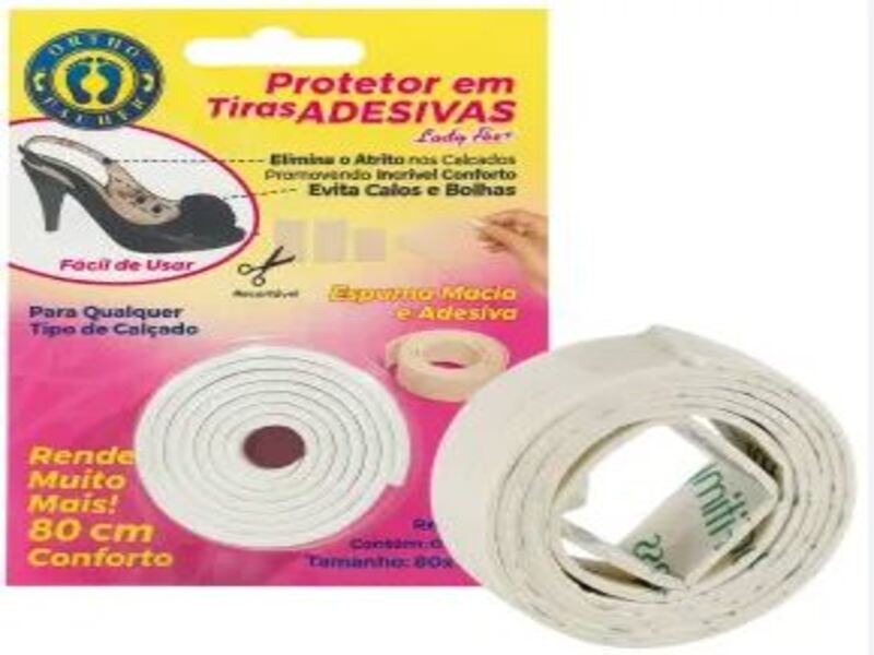PROTETOR EM TIRAS ADESIVAS LADY FEET - Código FIS-054