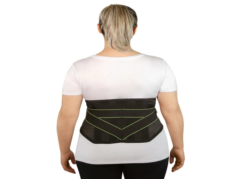 CINTA LOMBAR COM HASTES MERCUR - Código ORT-006