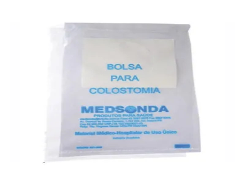 BOLSA COLOSTOMIA DESCARTAVEL 30MM C/10 MEDSONDA - Código OST-001